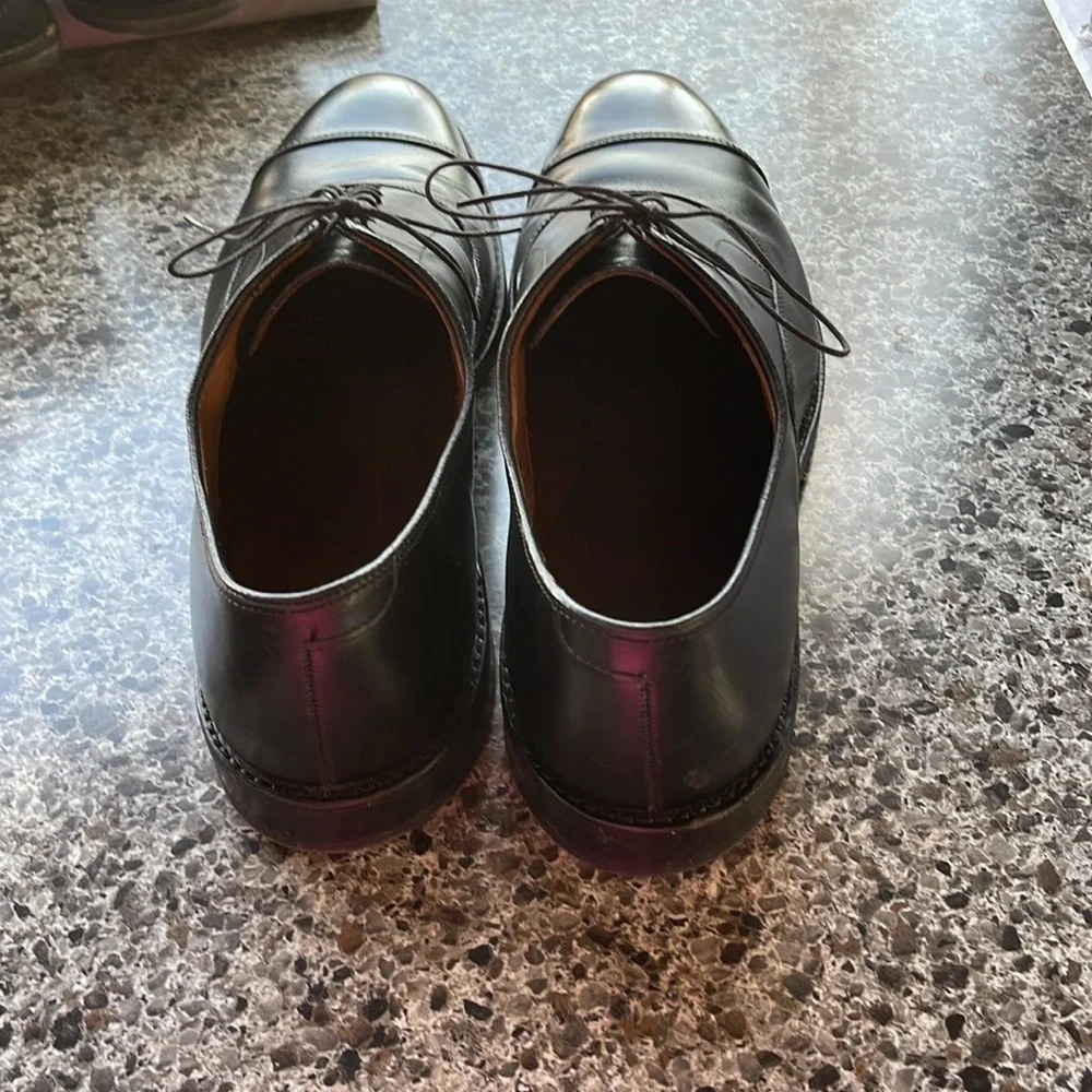 ALLEN EDMONDS | Park Avenue Cap-toe Oxfords Black men’s size 13B good preowned‎